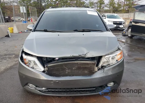 2013 Honda Odyssey Touring/Touring Elite z USA, uszkodzony, nr VIN 5FNRL5H95DB085617